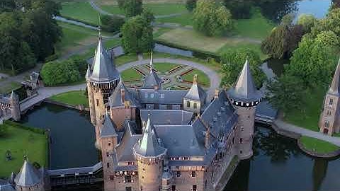 Kasteel De Haar drone 8K video