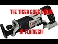 Porter Cable Tiger 20V Tiger Saw Fail - Up in Smoke! Porter Cable Tiger 20V Tiger Saw Fail - Up in Smoke!