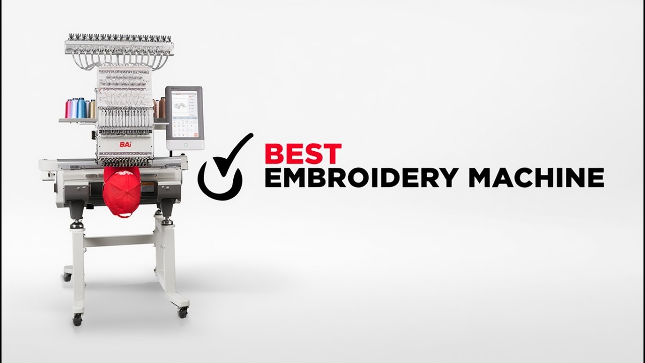 Best Embroidery Machine in 2026 || You can buy right now.💥😍