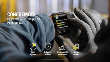 Bauprojekt-Optimierung mit Concremote