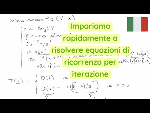 Video: La ricorsione della ricerca binaria?