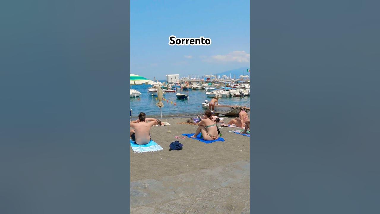 Sorrento Italy summer beach 2023 shortvideo YouTube