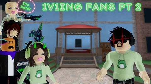 1v1ing my fans in MM2 - pt. 2 || ROBLOX