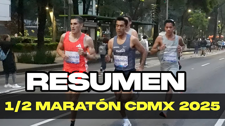 RESUMEN MEDIO MARATÓN CD. DE MÉXICO 2025