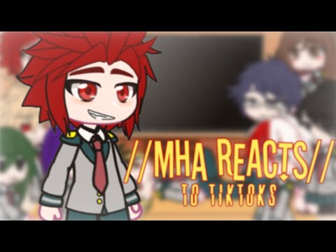 //Mha reacts to TikToks// ^MHA/BNHA^ |Crdts in desc| (Rly Short💀) •GCRV• Gacha Club ‼Cringe😏‼