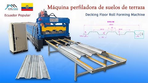 Decking Floor Roll Forming Machine | steel floor deck machines#deckingmachine