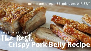 Simple Crispy Pork in 35 minutes | Air Fryer