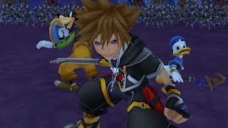 Kingdom Hearts HD 1.5+2.5 ReMix - KH2FM - 1000 Heartless Battle [PS4/60fps]