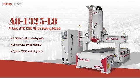 SIGN CNC A8-1325-L8CNC Router Door Panel Machine