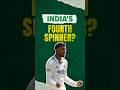 Is Manav Suthar India's next spin sensation❓#india #indvafg #shubmangill #gautamgambhir