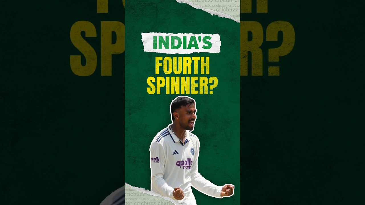 Is Manav Suthar India's next spin sensation❓#india #indvafg #shubmangill #gautamgambhir