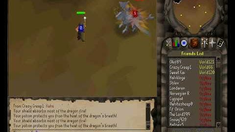 Runescape 2006/Lucky slayer task.
