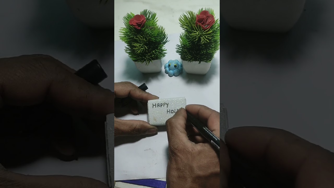 holi card ideas || holi craft ideas || holi gadget