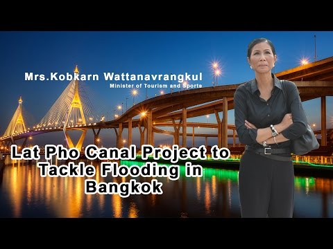 Visit of Thailand’s Minister of Tourism and Sports to Lat Pho Canal Project