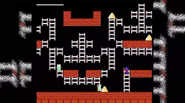 🕹 Lode Runner | Stage 04 | Retro Games | Nintendo | NES | Family Computer Game | Konami | Video Game