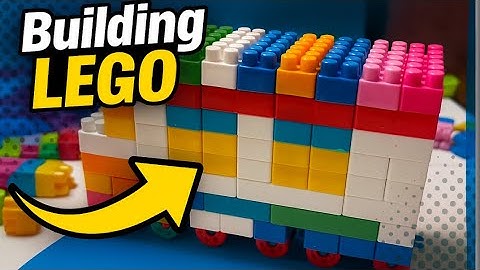 SATISFYING DIY LEGO BUILDING BUS ASMR 