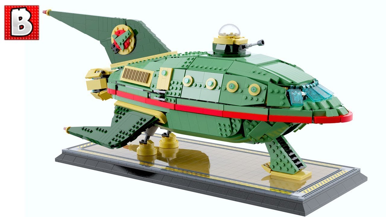 Futurama LEGO Planet Express Delivery Ship gets 10,000 Votes! | LEGO News