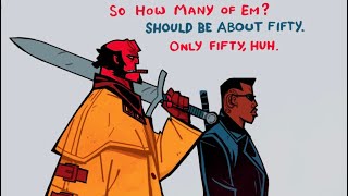 🎃Blade & Hellboy Comic Dub 2💀