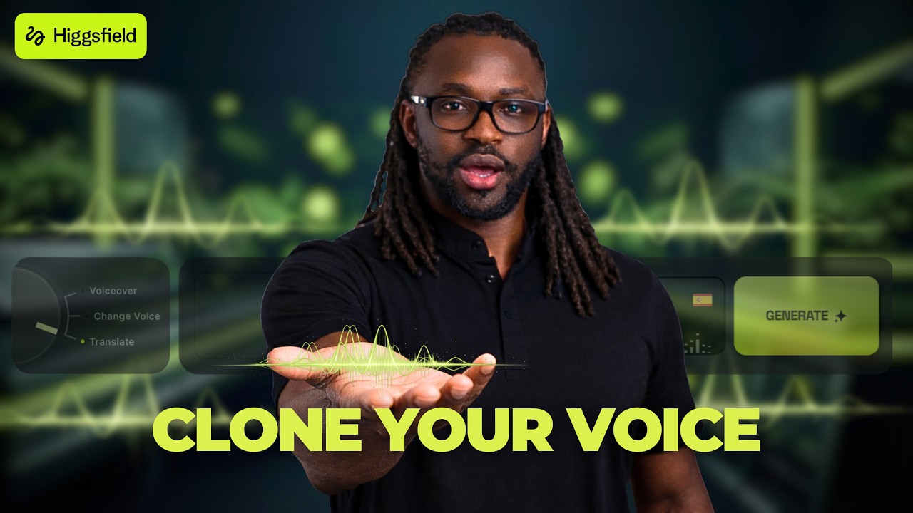 Higgsfield Audio: AI Voice Cloning, Voiceovers & Translation | Full Tutorial