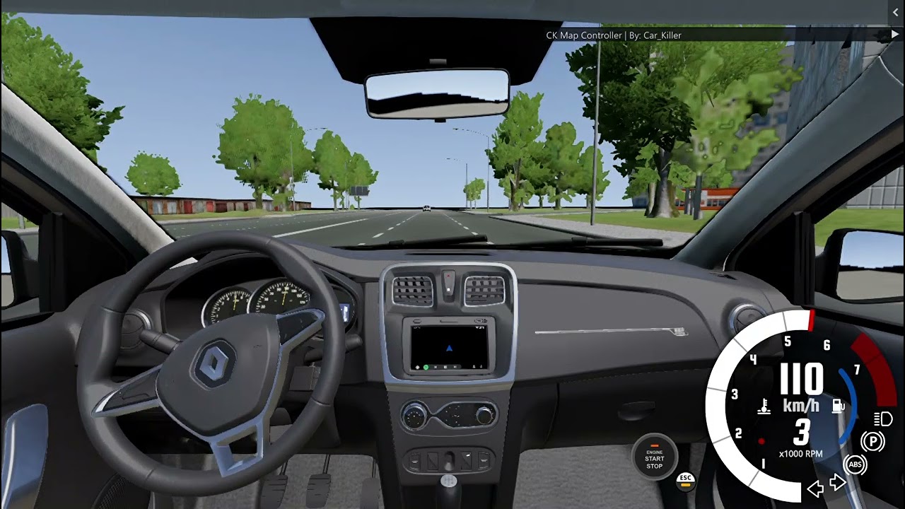 Renault Logan 1.6 16V 5 MT Moscow Test Drive/Рено Логан 1.6 16V Москва Тест Драйв