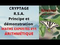 Option Maths Expertes #11 : Arithmétique - Cryptage RSA, Principe et Démonstration