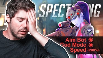 I Spectated 3 HACKERS in one game of Overwatch... Who Wins?