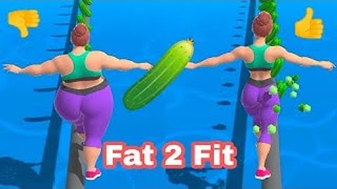Fat 2 Fit Gameplay All Levels iOS,Android Mobile Walkthrough Game   PRO Max Level KIVGCM