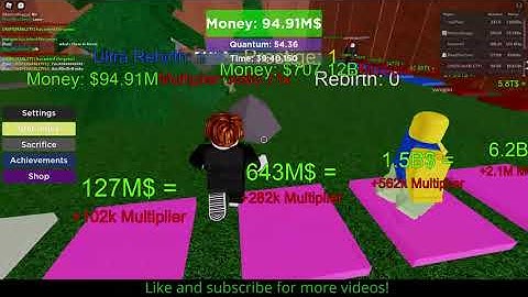 Button Simulator Quantum Part 2 - Getting to the Forest + Reaching 12 Prestiges