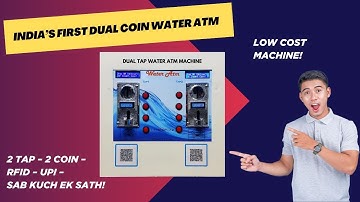 What Happens When You Use Double Coin Card QR UPI at a 2Taps WATER ATM? | ECA4077-Dual