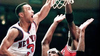 Original John Starks The Dunk Poster by Starline Full Size OOP RARE