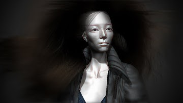 Creating 3d brown long hairstyle using Ornatrix, 3ds max and Zbrush / short tutorial