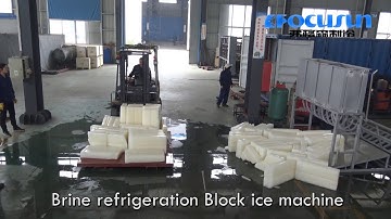 Focusun Brine Block Ice machine -- 10 tons per day