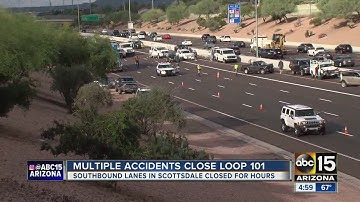 Deadkly crash closes Loop 101 in Scottsdale