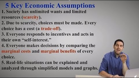 5 Key Economic Assumptions
