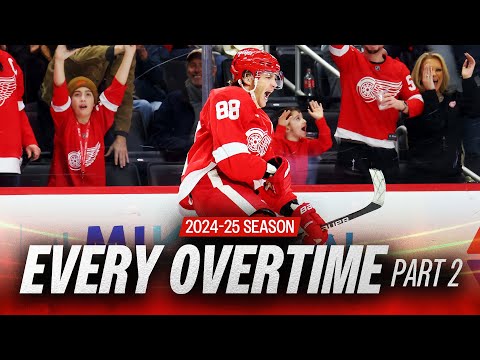 EVERY Overtime Part 2 ⏰ 2024-25 NHL Season 🏒 Full Overtime highlights