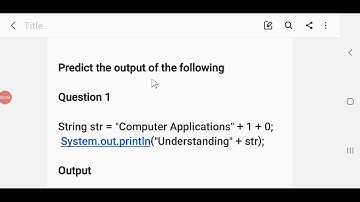 string handling output questions in Java icse class 10