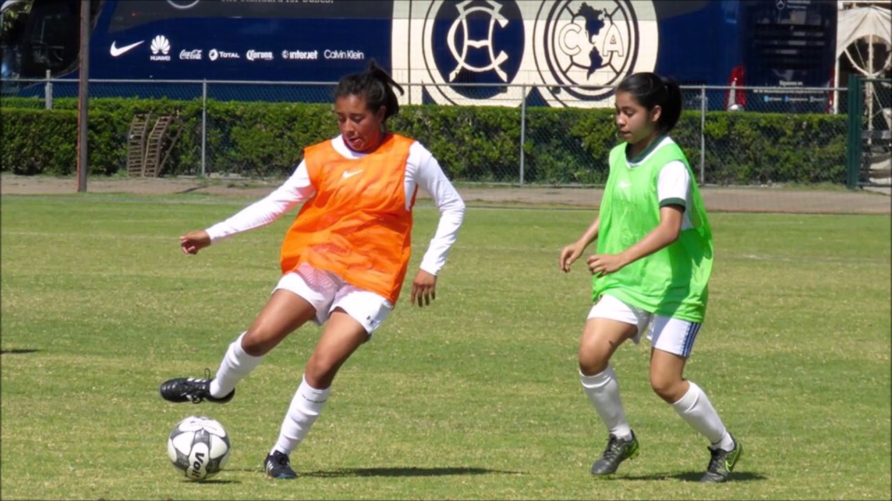 América Inicio Reclutamiento de Mujeres para el Equipo Femenil‪ oribel