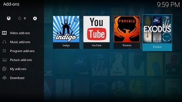 Kodi - Exodus Addon Missing Text on Kodi 17 TVAddons