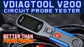 VDIAGTOOL V200 Circuit Probe Tester Review Similar to Power Probe III