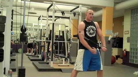 Self Made Exercise Index:  Cable Chops