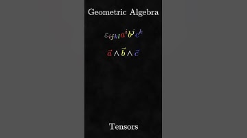 Geometric Algebra and Tensors