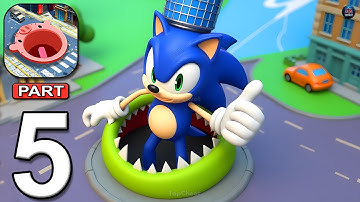 Hole.io - Gameplay Walkthrough Part 5 - Swallow Buildings, Cars & Dominate the City (Android, iOS)