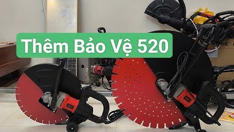 Máy Cắt Tường  Không Chổi Than 420 Lên Lắp Lưỡi 520_ Hoặc 620  Lắp Về 520#maycattuong #maycatbetong 