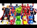 Avengers Hulk, Iron Man Transformation! Thor, Spider-Man, Superman, Batman, Captain America