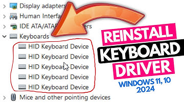 ✅How to Reinstall Keyboard Driver in Windows 11, 10 (2024)🖥️Easy Way