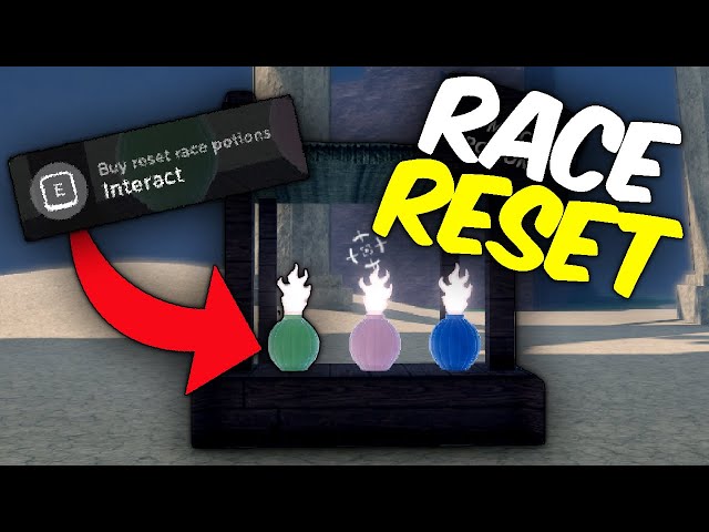 What happens if you reset your race in project mugetsu｜TikTok Search