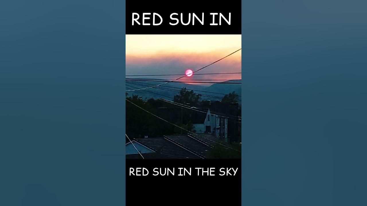 red sun in the sky‼️🇨🇳