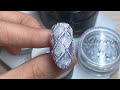 Quilted Nails Design | Nail Tutorials