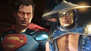 Injustice 2 - Superman vs Raiden | All Intro/Interaction Dialogues