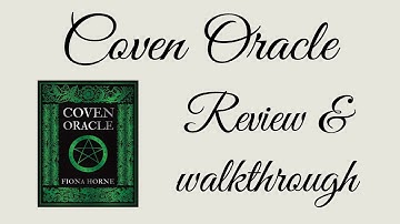 Deck review and walkthrough: Coven Oracle by Rockpool Publishing